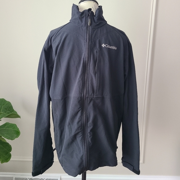 Columbia sportswear men's track jacket size L unlined - Picture 1 of 10